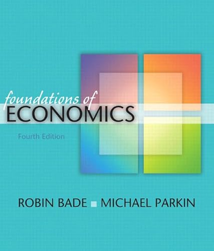 9780321522535: Foundations of Economics