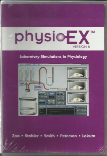 Laboratory Stimulations in Physiology: Physioex Version 8 Cd Rom - Zao, Stabler, Smith, Peterson, Lokuta