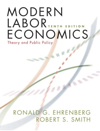 Beispielbild fr Modern Labor Economics : Theory and Public Policy zum Verkauf von Better World Books