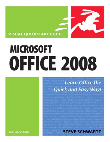 Stock image for Microsoft Office 2008 for Macintosh: Visual QuickStart Guide (Visual Quickstart Guides) for sale by WorldofBooks