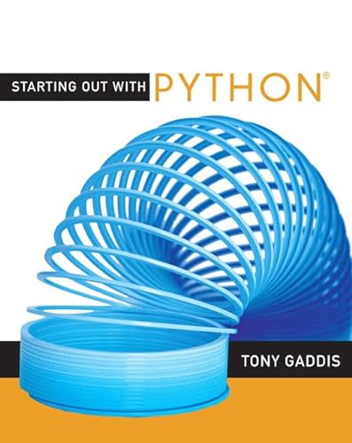 Stock image for Starting Out with Python for sale by Better World Books
