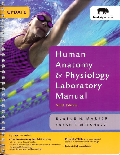 Imagen de archivo de Human Anatomy & Physiology Laboratory Manual, Fetal Pig Version, Update (9th Edition) (Benjamin Cummings Series in Human Anatomy and Physiology) a la venta por SecondSale