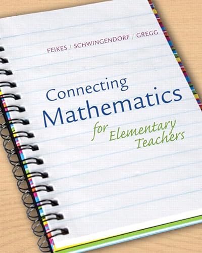 9780321542663: Connecting Math for Elementary Teachers:How Children Learn Mathematics