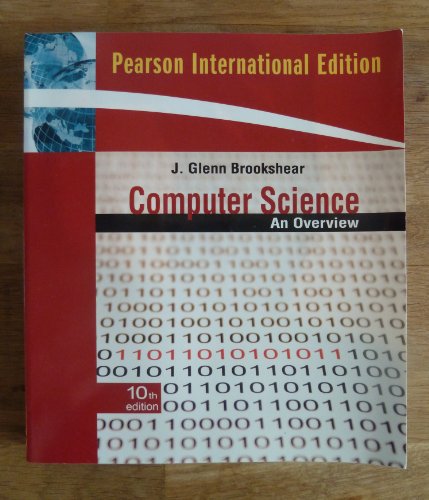 Beispielbild fr Computer Science: An Overview: International Edition zum Verkauf von WorldofBooks