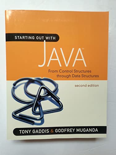 Stock image for Starting Out with Java : From Control Structures Through Data Structures for sale by Better World Books