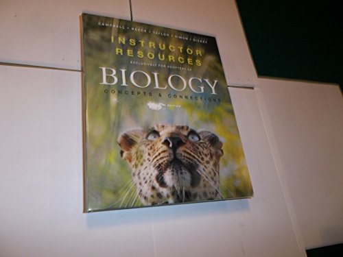 Beispielbild fr Biology Concepts and Connections Instructor Resources zum Verkauf von Lost Books