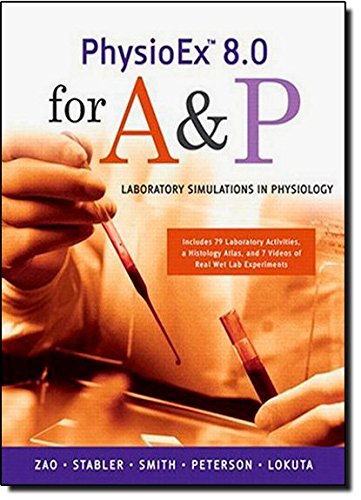 9780321548566: PhysioEx 8.0 for A&P:Laboratory Simulations in Physiology