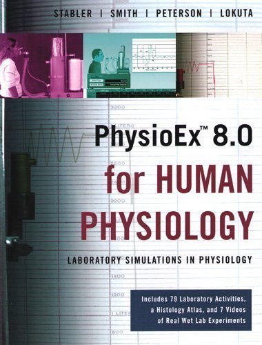 Imagen de archivo de PhysioEx 8.0 for Human Physiology, Laboratory Simulations in Physiology a la venta por BookHolders