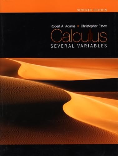 9780321549297: Calculus:Several Variables
