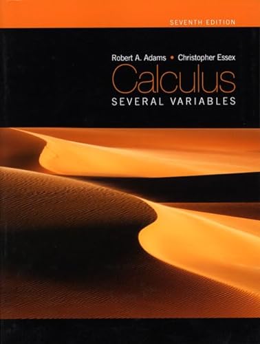 Stock image for Calculus: Several Variables, Seventh Edition (7th Edition) for sale by ThriftBooks-Atlanta