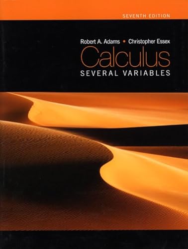 9780321549297: Calculus: Several Variables, Seventh Edition (7th Edition)