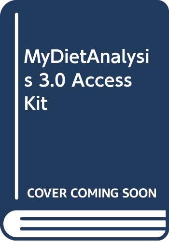 Beispielbild fr MyDietAnalysis 3.0 Access Kit zum Verkauf von a2zbooks