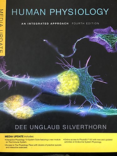 Imagen de archivo de Human Physiology: An Integrated Approach (Text Component) a la venta por ThriftBooks-Atlanta