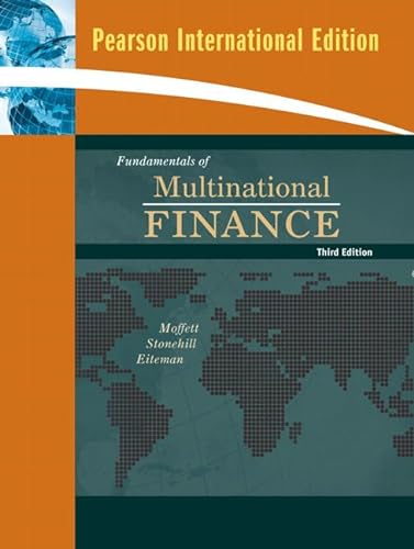 Stock image for Fundamentals of Multinational Finance for sale by Anybook.com