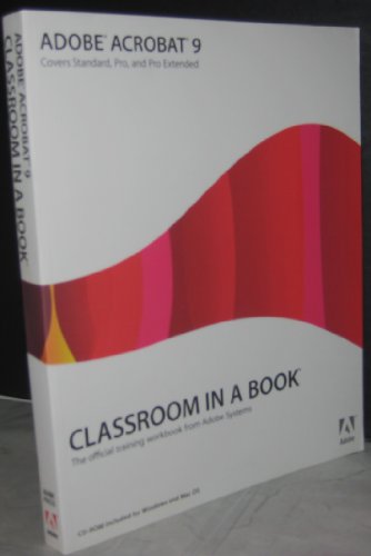 Beispielbild fr Adobe Acrobat 9 Classroom in a Book zum Verkauf von Wonder Book