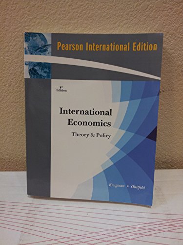 Beispielbild fr International Economics: Theory and Policy: International Edition zum Verkauf von WorldofBooks