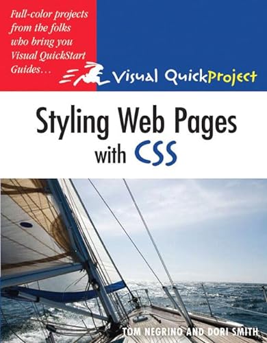 Beispielbild fr Styling Web Pages with CSS zum Verkauf von Better World Books: West