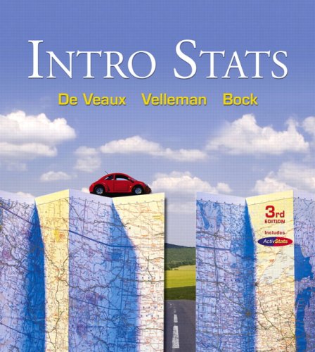 Intro Stats Value Pack (includes SPSS 15.0 CD & MyMathLab/MyStatLab Student Access Kit ) (9780321556066) by De Veaux, Richard D.; Velleman, Paul F.; Bock, David E.
