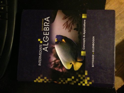 Beispielbild fr Intermediate Algebra: Concepts and Applications [With CDROM] zum Verkauf von ThriftBooks-Dallas