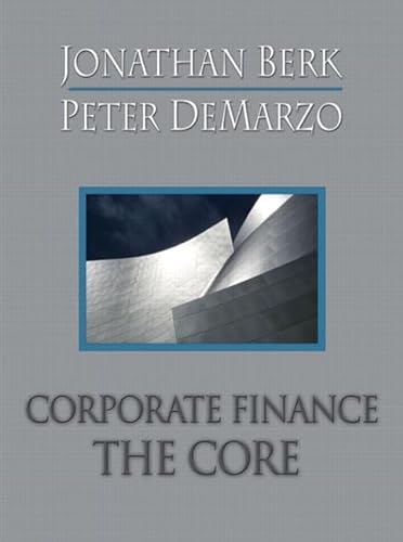 9780321557599: Corporate Finance: The Core plus MyLab Finance Student Access Kit: United States Edition