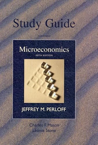Stock image for Microeconomics-Study Guide for sale by The Book Spot