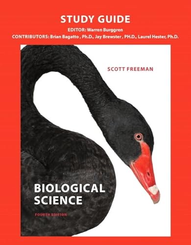 Beispielbild fr Study Guide for Biological Science zum Verkauf von Better World Books