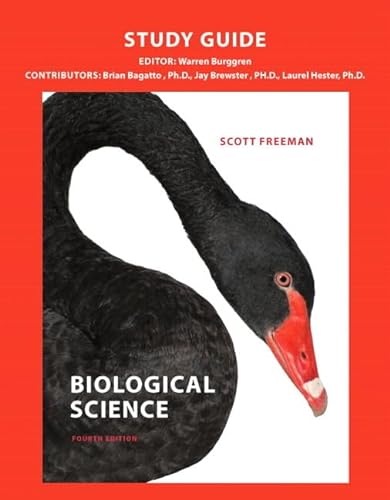Stock image for Study Guide for Biological Science for sale by Better World Books