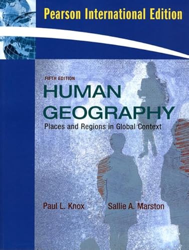 Imagen de archivo de Places and Regions in Global Context: Human Geography (5th Edition) a la venta por Phatpocket Limited