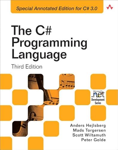 Imagen de archivo de The C# Programming Language a la venta por HPB-Red