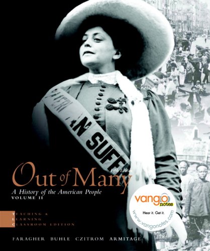 Out of Many: Teaching and Learning Classroom Edition Value Package + Myhistorylab Student Access for Us History, 2-semester (9780321565150) by Faragher, John Mack; Buhle, Mari Jo; Armitage, Susan H.; Czitrom, Daniel H.