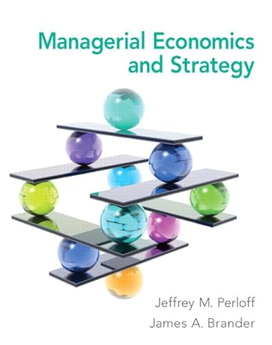 Imagen de archivo de Managerial Economics and Strategy a la venta por Zoom Books Company