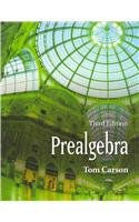 Prealgebra (9780321566591) by Carson, Tom