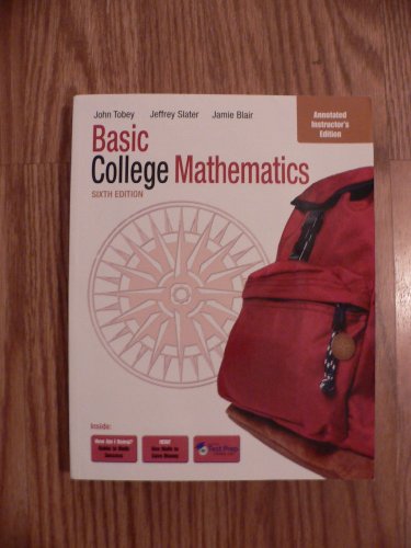 Imagen de archivo de Basic College Mathematics a la venta por HPB-Red