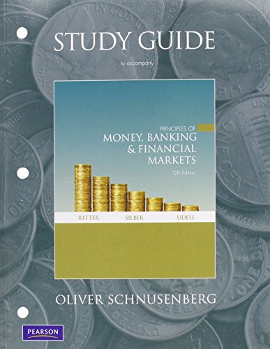 9780321567413: Study Guide for Principles of Money, Banking & Financial Markets