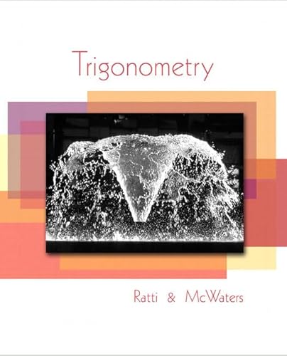 Stock image for Trigonometry for sale by Better World Books