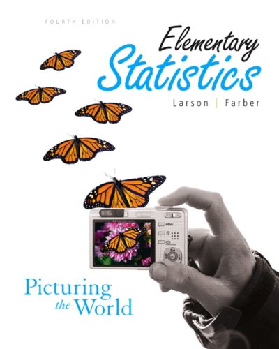 9780321569592: Elementary Statistics: Picturing the World Value Pack (Includes Student Solutions Manual & CD Lecture Series T/A Larson/ Farber)