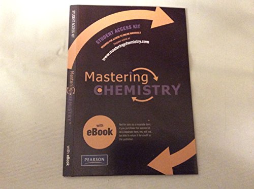 Stock image for Mastering Chemistry Online Access Code+Ebook for sale by BooksRun