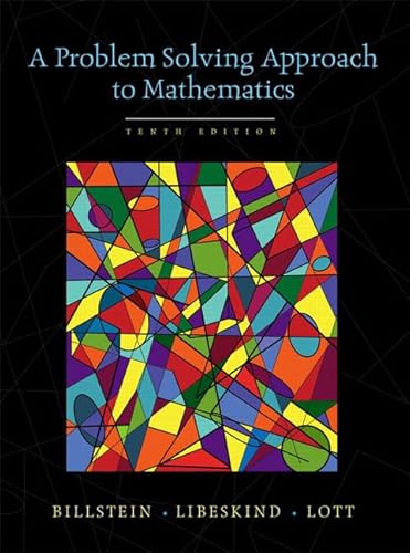 9780321570543: A Problem Solving Approach to Mathematics
