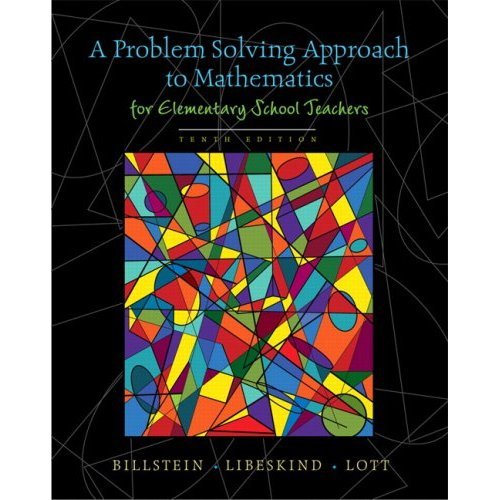 Stock image for A Problem Solving Approach to Mathematics for Elementary School Teachers for sale by dsmbooks