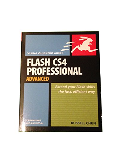 Beispielbild fr Flash CS4 Professional Advanced for Windows and Macintosh: Visual QuickPro Guide zum Verkauf von WorldofBooks