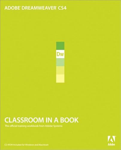 Beispielbild fr Adobe Dreamweaver Cs4 Classroom in a Book: The Official Training Workbook from Adobe Systems zum Verkauf von Wonder Book