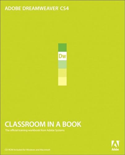 Stock image for Adobe Dreamweaver CS4 Classroom in a Book for sale by Brit Books