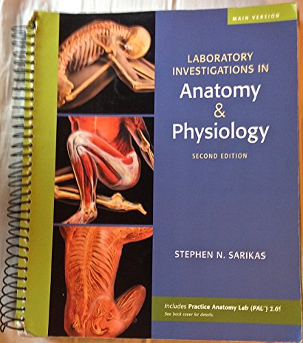 Imagen de archivo de Laboratory Investigations in Anatomy & Physiology, Main Version a la venta por Orion Tech