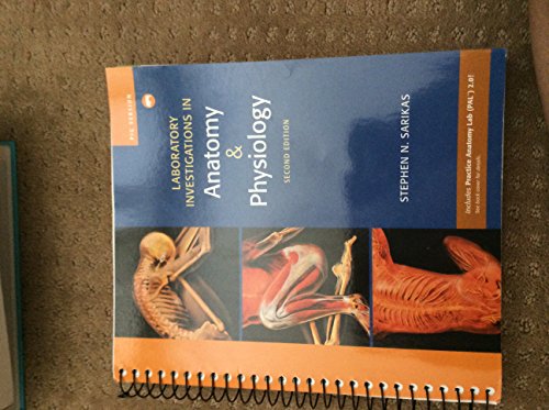9780321575593: Laboratory Investigations in Anatomy & Physiology, Pig Version