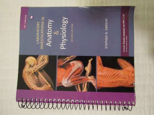 9780321575609: Laboratory Investigations in Anatomy & Physiology, Cat Version