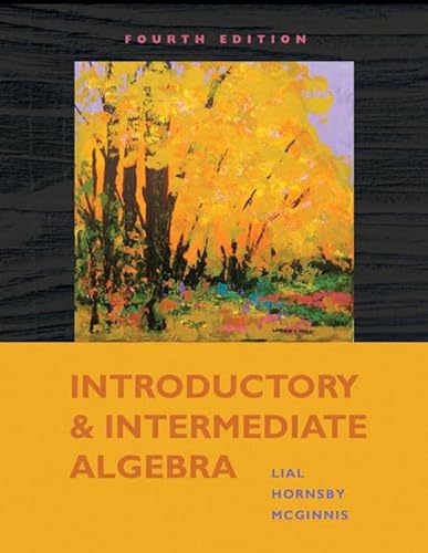 Beispielbild fr Introductory and Intermediate Algebra zum Verkauf von Better World Books