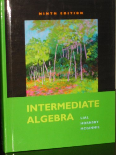 9780321576224: Intermediate Algebra (Instructor's Edition) Edition: Ninth