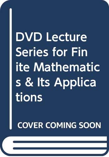 9780321577344: Finite Mathematics & Its Applications Lecture Series