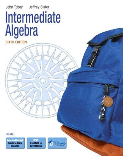 Beispielbild fr Intermediate Algebra zum Verkauf von Better World Books: West