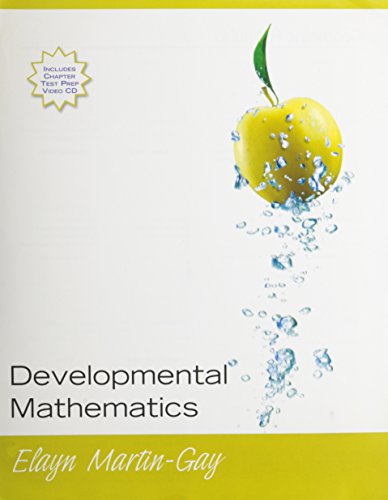 Imagen de archivo de Developmental Mathematics, Books a la Carte Edition a la venta por Bookmonger.Ltd